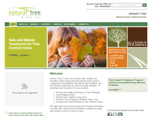 Tablet Screenshot of naturaltree.com